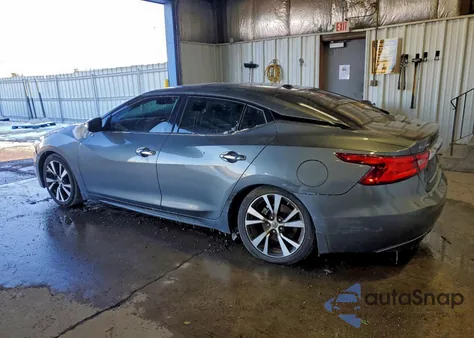 2017 Nissan Maxima 3.5S z USA, uszkodzony, nr VIN 1N4AA6AP4HC431196